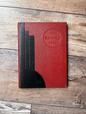 1939 The Record Yearbook Robert E. Lee High School Staunton Virginia VA Annual